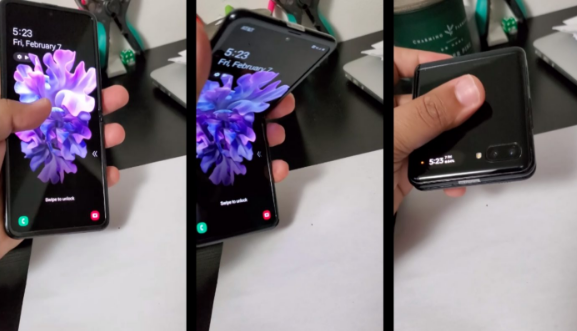 ​Galaxy Z Flip在两个新的动手视频中展示了自己的脸  