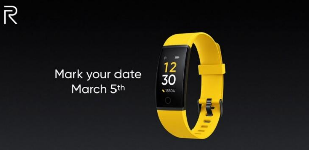 Realme Fitness Band确认将于3月5日在印度推出
