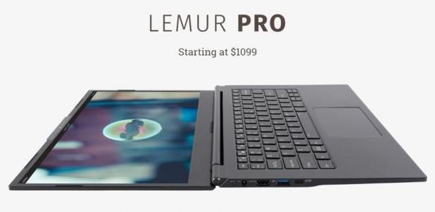 System76发布其最轻的Linux笔记本电脑Lemur Pro