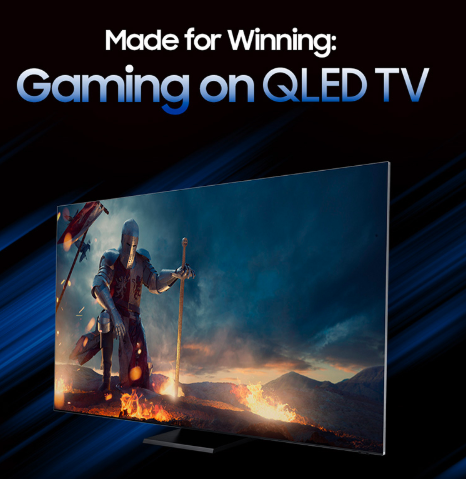 三星表示其QLED电视是全球首款支持FreeSync Premium的电视