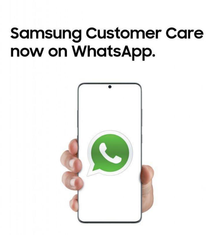 三星印度在COVID-19中通过WhatsApp引入了客户服务