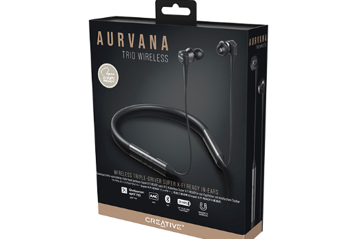 Creative宣布推出新的三重驱动无线耳机Aurvana Trio Wireless