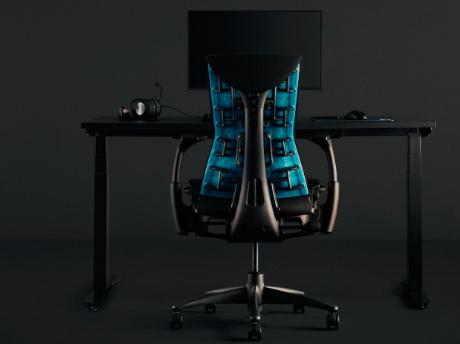 罗技（Logitech）与赫尔曼·米勒（Herman Miller）联手制造了价值1,495美元的游戏椅
