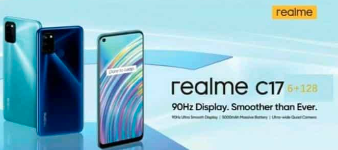 Realme C17的发布日期已经宣布