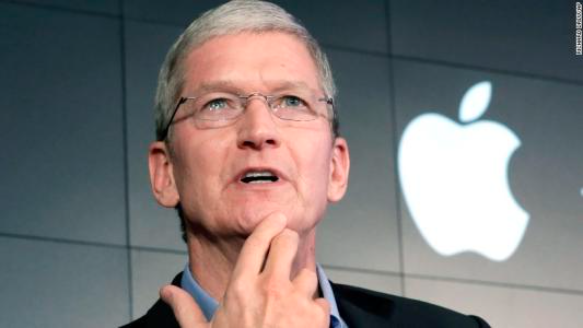 苹果为蒂姆·库克（Tim Cook）提供了新股权，到2025年，他可能拥有多达100万股