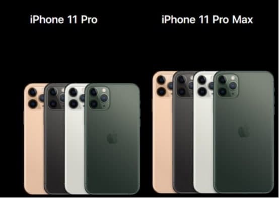 苹果11pro和11pro max区别竟然在这里
