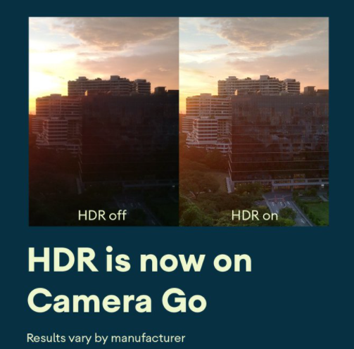 Google的Camera Go应用程序现在可让您拍摄HDR照片