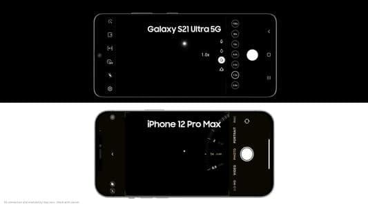 三星嘲笑iPhone 12 Pro Max新广告缺少100 x数码变焦