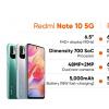 Redmi Note 10 5G和Redmi Note 10 Pro 5G随Dimensity SoC推出