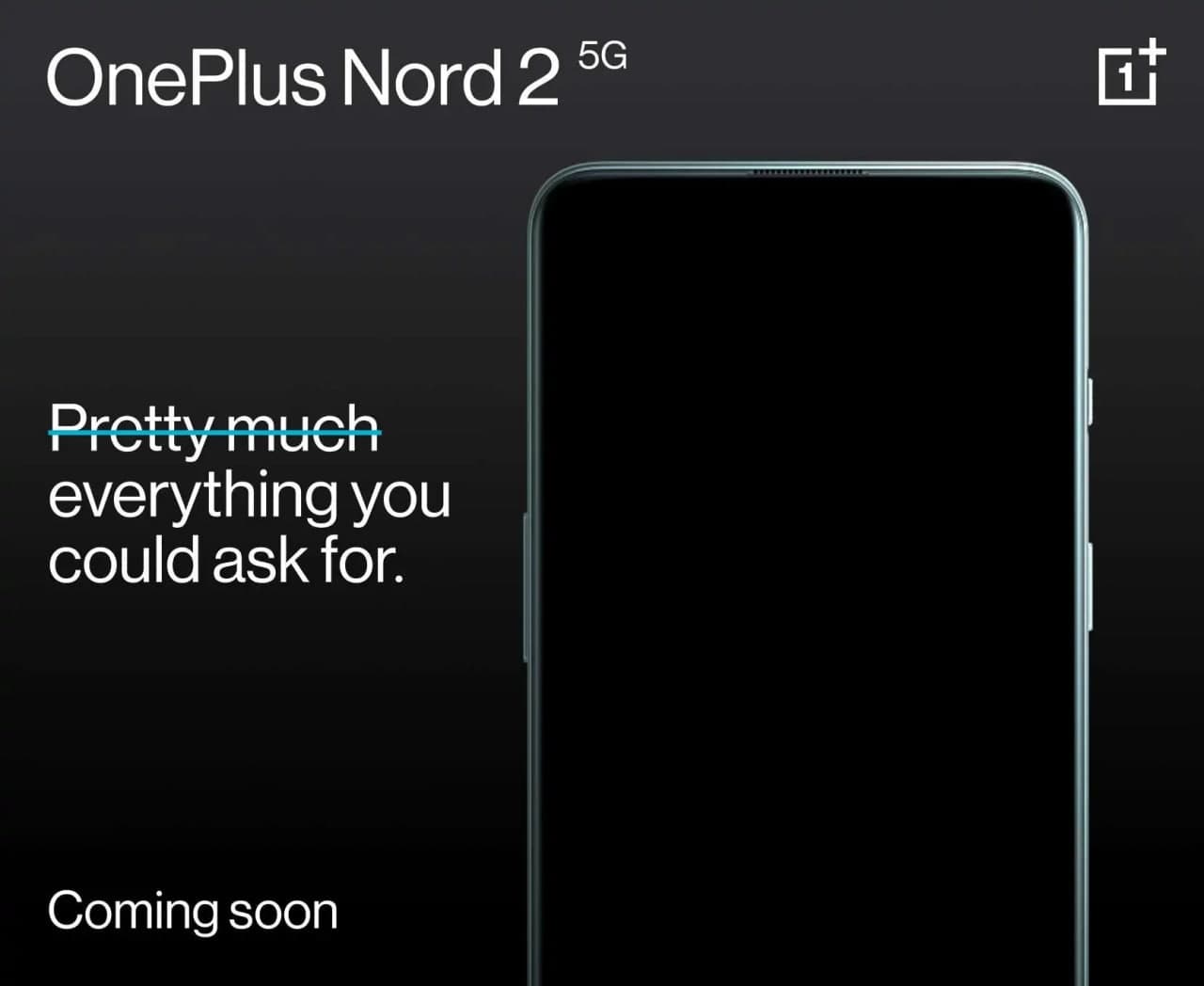 联发科技Demensity 1200 SoC 确认 OnePlus Nord 2 5G